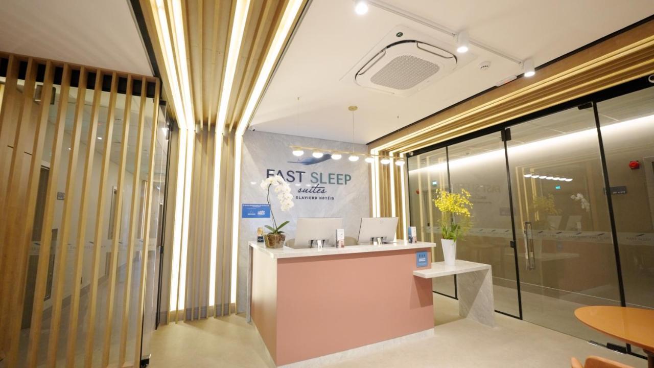 Fast Sleep Suites By Slaviero Hoteis - Hotel Dentro Do Aeroporto De Guarulhos - Terminal 2 - Desembarque Oeste מראה חיצוני תמונה