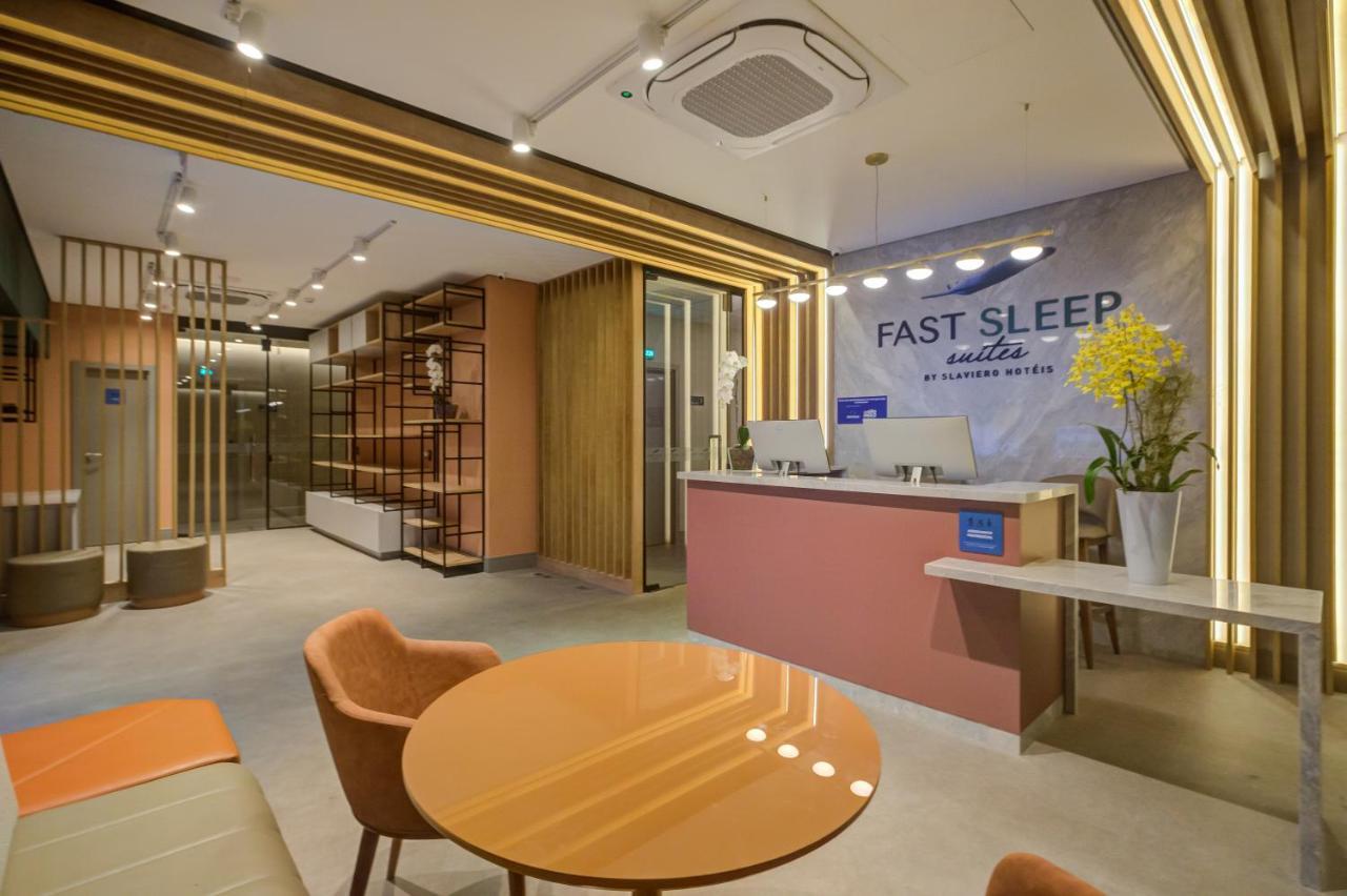 Fast Sleep Suites By Slaviero Hoteis - Hotel Dentro Do Aeroporto De Guarulhos - Terminal 2 - Desembarque Oeste מראה חיצוני תמונה