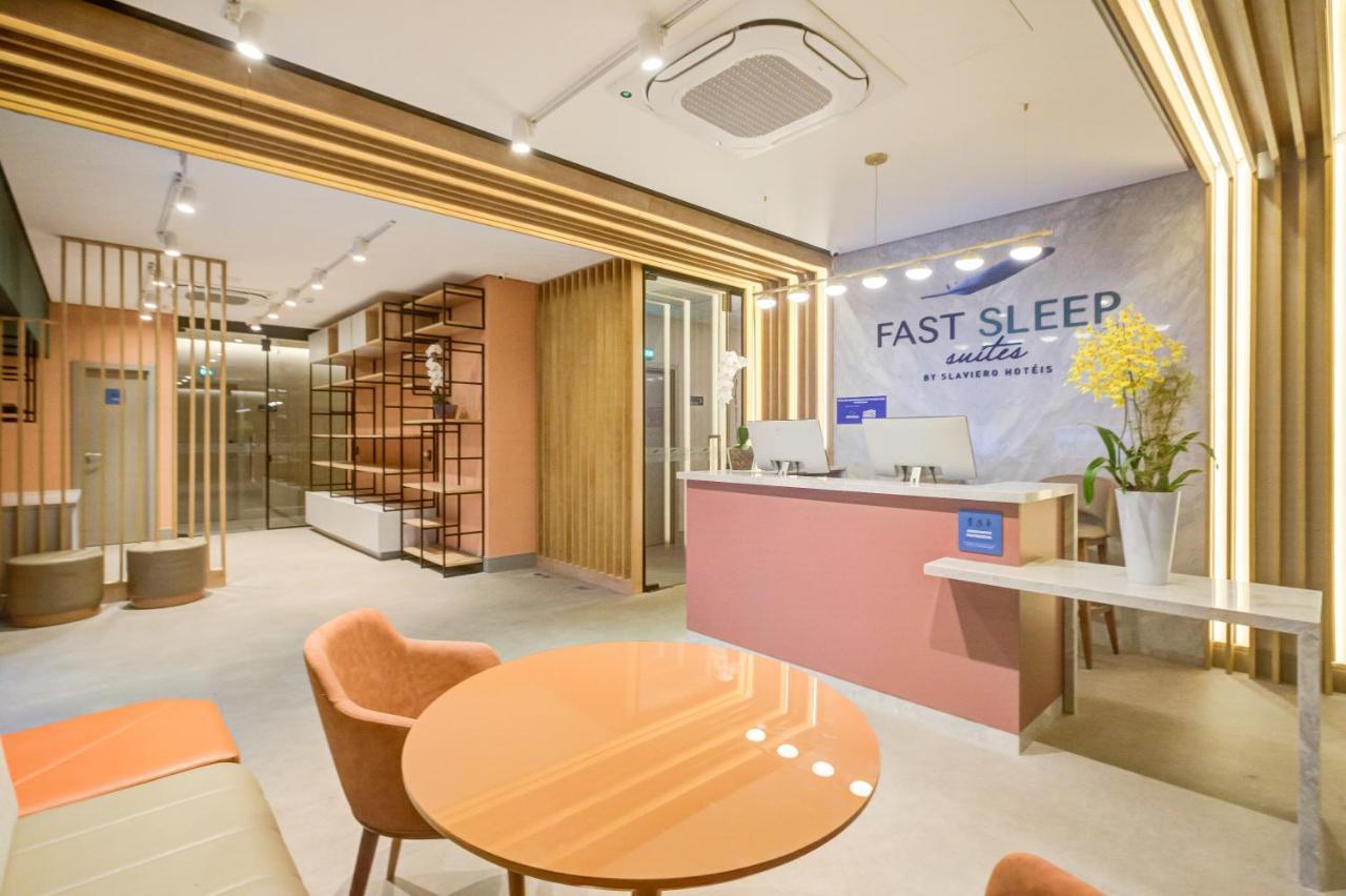 Fast Sleep Suites By Slaviero Hoteis - Hotel Dentro Do Aeroporto De Guarulhos - Terminal 2 - Desembarque Oeste מראה חיצוני תמונה