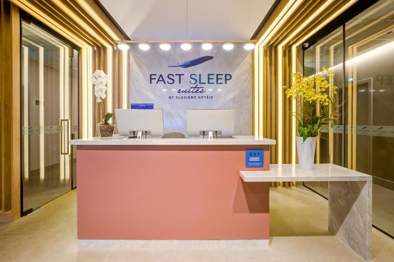 Fast Sleep Suites By Slaviero Hoteis - Hotel Dentro Do Aeroporto De Guarulhos - Terminal 2 - Desembarque Oeste מראה חיצוני תמונה